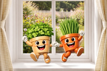 Frühlingsanfang, Frühlingskräuter