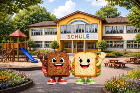 Willkommene Pausenbrote