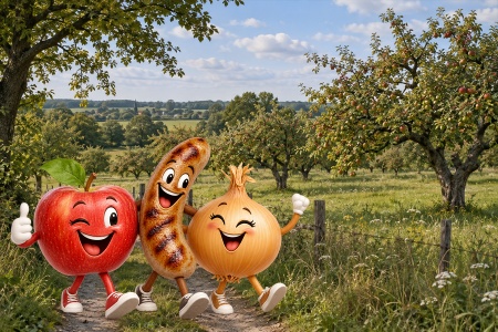 Apfel geht auch deftig