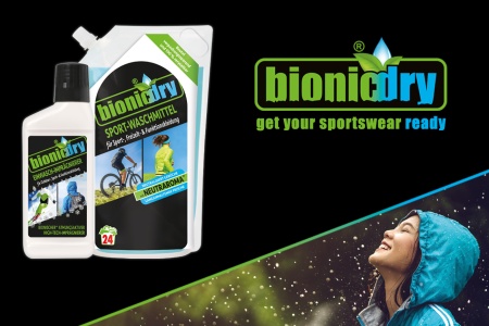 Pflegt Sportswear nachhaltig: bionicdry!