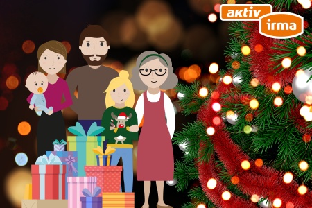 Frohes Fest mit aktiv & irma
