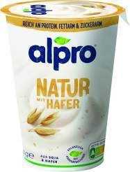  alpro Skyr, Soja mit Frucht Joghurtalternative oder Haferdrink