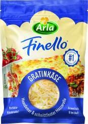  Arla Finello Gratinkäse, Pizzakäse 