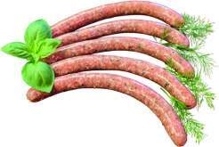  Grobe Bärlauch-Bratwurst 