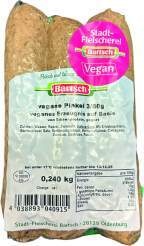  Vegane Pinkel oder Kochmettwurst 