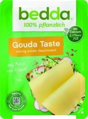 bedda Vegane Frischcreme  oder Käsealternative in Scheiben