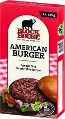  Block House Angus-, Cheese-,
Block- oder American Burger