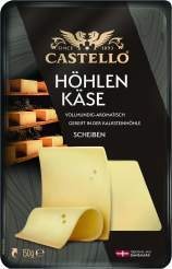 Castello Höhlenkäse
oder Esrom
in Scheiben