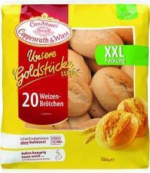  Coppenrath&Wiese Unsere Goldstücke
Dinkel- oder Weizen-Brötchen