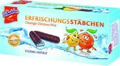 DeBeukelaer Erfrischungsstäbchen Orange-Zitrone-Mix oder Erfrischungs-Stix Limette