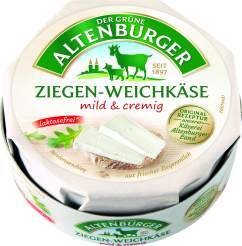  Der grüne Altenburger Ziegenrolle, -Weichkäse
oder -Creme