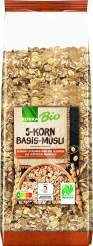  Bio 5-Korn-Basis-Müsli 