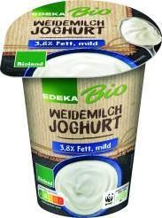  Weidemilch Bio Joghurt  