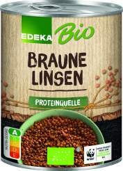  Bio Kidneybohnen, Kichererbsen oder Braune Linsen 