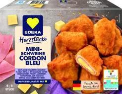  Herzstücke Mini Schweine-Schnitzel
oder Mini Schweine-Cordon Bleu