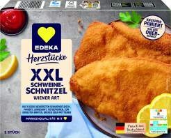  Herzstücke Mini Schnitzel, Mini Hähnchen-Cordon-Bleu oder XXL Schweine-Schnitzel 