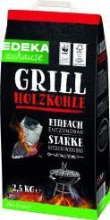  Grill-Briketts oder -Holzkohle 