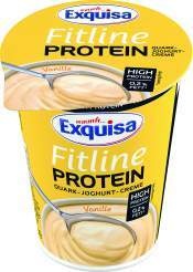 Exquisa Skyr, Fitline Protein,
Zero Quark-Joghurt-Creme oder Quark-Genuss