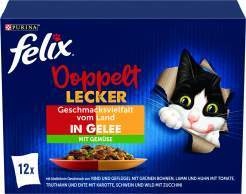  felix  Katzennahrung
im Multipack 