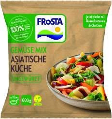  Frosta Gemüse-Pfanne
oder -Mix
