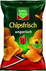  funny-frisch Erdnuss Flippies, Chipsfrisch,
Ofenchips oder Intense Chips 