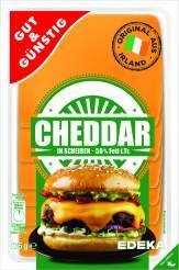  Gut&Günstig Cheddar Irischer Käse in Scheiben
