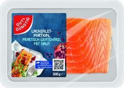  Gut&Günstig Lachsfilet-Stücke oder -Portion 