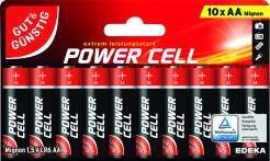  Gut&Günstig Power Cell Batterien 