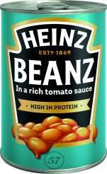  Heinz Beanz
Bohnen in Tomatensauce