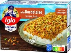  iglo Filegro oder
Schlemmerfilet