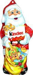  kinder Schokoladen-Weihnachtsmann