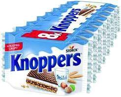  Knoppers Milch-Haselnuss-Schnitte