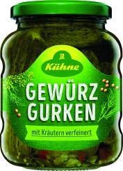  Kühne Gurken
