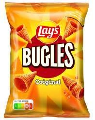  Lays Bugles oder Doritos
Mais-Snack
