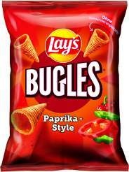  Lays Bugles oder Doritos
Mais-Snack
