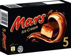  Mars, Snickers, Bounty oder Twix Eisriegel 