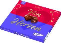  I Love Milka Pralines oder
Hauchzarte Herzen

