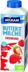 Milram Kefir pur oder Buttermilch Drink 