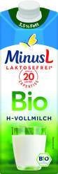  Minus L Fettarme Bio H-Milch
oder Bio H-Vollmilch