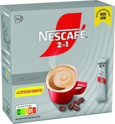  Nescafe 2in1 oder 3in1
Instantkaffee Sticks