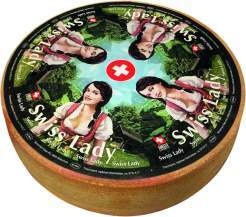  Bergkäse Swiss Lady Schweizer Hartkäse