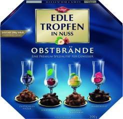  Trumpf Edle Tropfen in Nuss
Pralinen