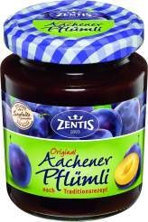  Zentis Aachener Pflümli oder
Frühstücks-Konfitüre