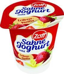  Zott  Sahne-Joghurt
oder Pure Joy
Vegane Pudding- und Joghurtalternative