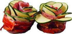  Zucchini-Bacon-Krone 